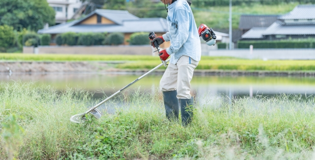 福島県郡山市　いきいきシニア応援事業　除草作業